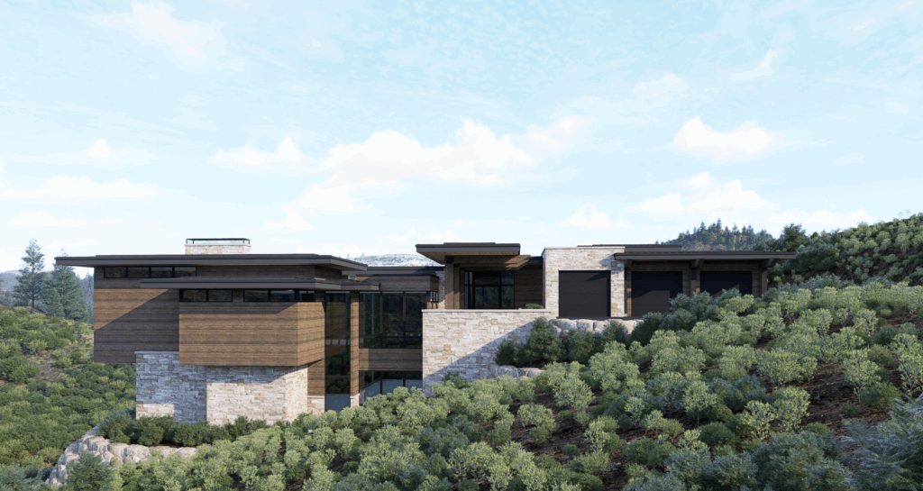 Huntsville luxury home rendering 